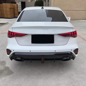 Lèvre de pare-chocs arrière Style RS3 Diffuseur de lame arrière Diffuseur arrière pour Audi 2025-2027 <span class=keywords><strong>A3</strong></span> S3 Hatchback - Product Image 6