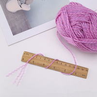 Großhandel Weiches Plüschgarn Handstrickgarn Tufting Lurex Garn Flauschiges Funkelndes Mischgarn Häkelgarn Fantasiegarn