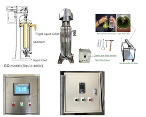 High Speed Tubular <strong>Centrifuge</strong> GQ105 <strong>Used</strong> for Fruit Juice Clarification - Product Image 4