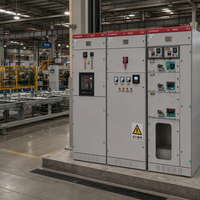 Armoire de distribution basse tension GCS à disjoncteurs extractibles 4000A 380V 400V 600V 50/60Hz, type extractible