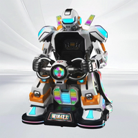 Personalizada transformación Robot Samurai Mecha Warrior modelos montaje figuras de acción niños regalo artículo máquina de juego de burbujas para niños