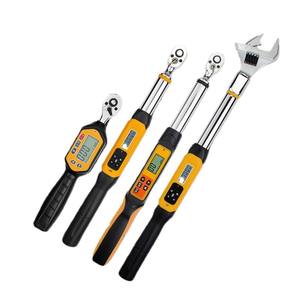 Pemanfaatan 1/2 17-340 Nm kunci pas torsi Digital, kepala kunci pas torsi Digital ratchet LED metrik dapat diganti - Product Image 4