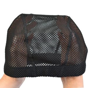 Bán Buôn Lỗ Lớn Thoáng Khí Lưới Mái Vòm Tóc Giả Màu Đen Mũ Tóc Lưới Để Làm Tóc Giả Với Ban Nhạc Đàn Hồi Sóng Cap - Product Image 4