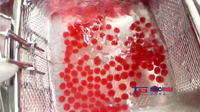 Équipement de production d'ingrédients pour bubble tea sur mesure, machine à perles de fruits