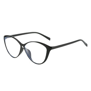 Montures de lunettes œil-de-chat, monture complète, couleur écaille unie, légères, mode féminine 2024 - Product Image 5