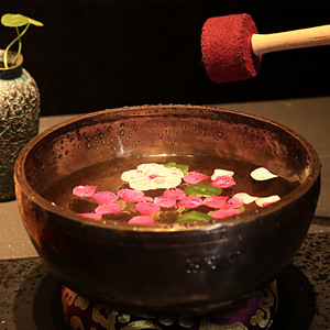 Bol de son de bouddha tibétain, vente en gros, cm, fait à la main, son de Yoga, méditation, SPA, guérison - Product Image 1