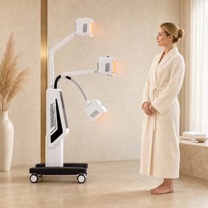 Máquina de Belleza Vertical de 7 Luces LED de Múltiples Espectros para Terapia de Luz Facial y Corporal, Ideal para Salones de Belleza y Spa - Product Image 1