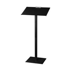 Freestanding <b>Display</b> <b>Rack</b> Black 45x32.5x107.5cm Multipurpose Menu Stand For Restaurant Kitchen Use - Product Image 2