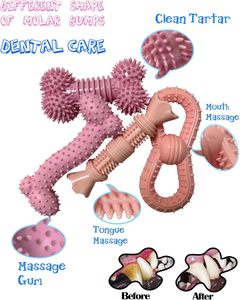 Custom Design <b>Natural</b> Rubber Indestructible Tough Durable Clean Teeth Pet Chew Toy Dog Toy for Aggressive Chewers - Product Image 2