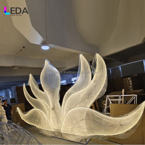 Leda อุปกรณ์ตกแต่งงานแต่งรูปกลีบดอกไม้เรืองแสงดีไซน์ใหม่หรูหราสำหรับงานปาร์ตี้ - Product Image 6