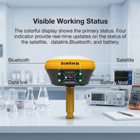 Station de base RTK Toptech TK800 haute précision, récepteur GNSS Super Base GPS RTK, fréquence 410-470 MHz, pour la topographie terrestre