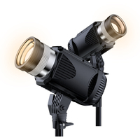 20W Fotografie-Video-LED-Flutlicht Kompakter Fokus-COB-Dauerstrahler Sonnenlicht-Schönheits-Live-Haarfilamentlampe
