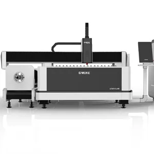 Gweike graveur laser et coupe tube laser 3000 watts machine laser plaque fibre machine de découpe laser machine cnc pour couper le métal