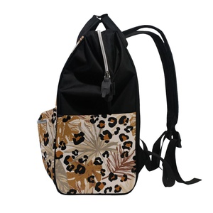 Style <b>Brown</b> Leopard Design Baby Girl Boy Travel Back Pack Daypack Custom Print Hawaii Kalo Diaper Bag <b>Backpack</b> for Women - Product Image 4