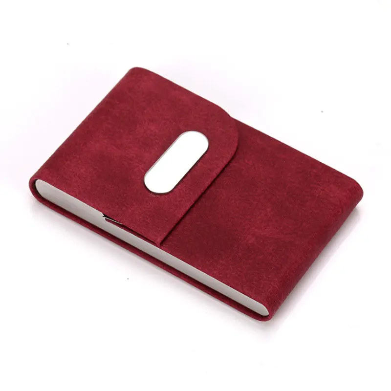 2024 Hot sale leather stainless steel mix material pocket business card holder name card case box