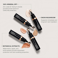 Correcteur de Teint Personnalisé Couvrance Totale Sourcils Liquide Végétalien Maquillage Marque Privée Couvre Cernes