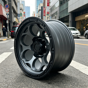 ล้ออัลลอยด์ฟอร์จ Zorlen ดีไซน์ใหม่ ขนาด 17-18 นิ้ว สำหรับรถออฟโรด 4x4 <span class=keywords><strong>SUV</strong></span> 6x139.7 <span class=keywords><strong>สี</strong></span><span class=keywords><strong>ดำ</strong></span> ขอบลายหลายก้าน รับประกัน 5 ปี - Product Image 2