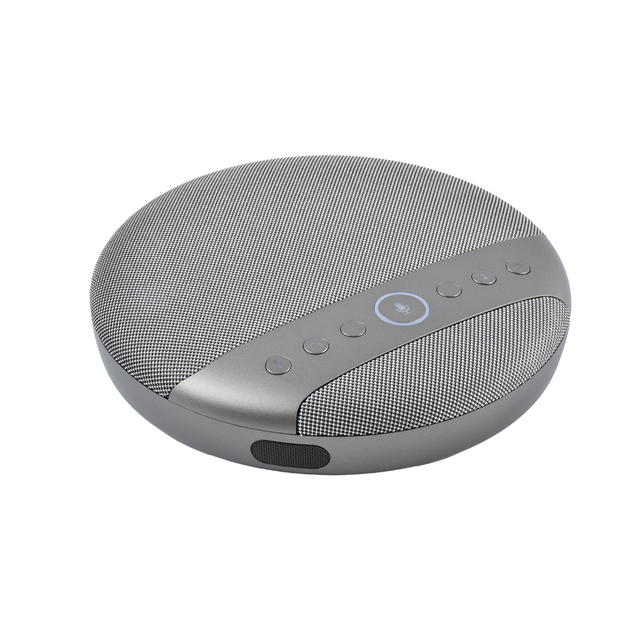 USB-C Conference Speakerphone 360° Omnidirectional Microphone with AEC & Full-Duplex for Zoom Teams Huddle Rooms