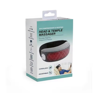Gran oferta, masaje de ojos inteligente inalámbrico, compresión de calor, masaje de ojos, diadema inalámbrica ajustable, masaje de templo de cabeza de aire - Product Image 6