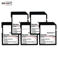 SMIOST Map Memorial Navigation Chang Tarjeta GPS SD CID Softwares 8GB para Nissan Europe C1 V12 X Trail Note