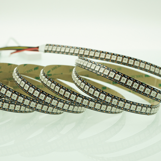WS2815 Built-in IC 12V Dual Data Wire WS2815 Digital RGB Individually Addressable 144LEDS/M  Programmable Pixel Led Strip Light