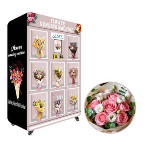 Distributeur automatique de bouquets de fleurs à écran tactile commercial avec intégration SDK, gestion basée sur le cloud et paiement multi-mode - Product Image 1