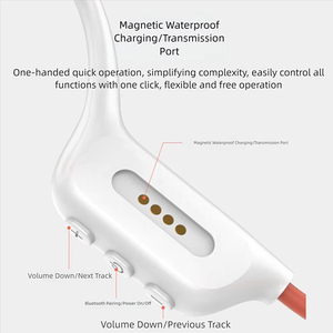 Nuevos Auriculares de Conducción Ósea X7s BT5.4, Auriculares Deportivos Inalámbricos de Oreja Abierta con 32G de Memoria, Resistentes al Agua para Natación, Ejercicio y Fitness - Product Image 6