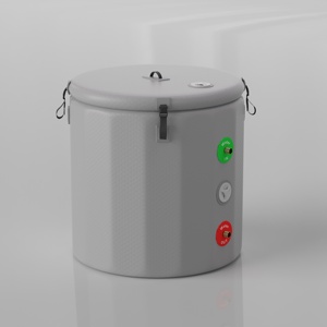 Baignoire ronde <span class=keywords><strong>gonflable</strong></span> portable Ambohr pour exercices intérieurs et extérieurs, récupération physique et <span class=keywords><strong>spa</strong></span>, bain froid - Product Image 3