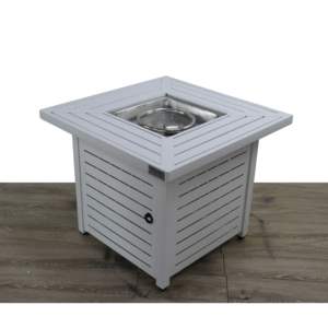 DB 25\" H X 30\" W Stainless Steel Propane/Natural <b>Gas</b> <b>Fire</b> <b>Pit</b> Table for Patio Use - Product Image 2