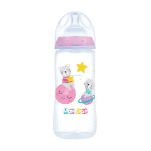 10oz/300ml PP Wide Neck Baby Feeding Bottle Baby Bottle BPA Free Baby Feeding Bottle