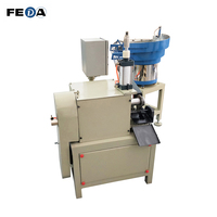 Machine de fabrication de vis de support de lampe FEDA FD-XY2 E27 machine de fabrication de filetage automatique de douille de lampe E14