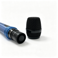 Microphone sans fil professionnel UHF portable JIN JUE JU272B en métal de haute qualité pour karaoké, scène, conférence