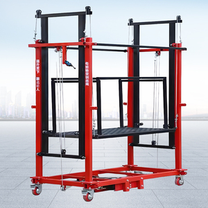 Plataforma elevadora de andamio plegable móvil de acero multifunción de 2-12m, elevador automático eléctrico telescópico, nuevo control remoto inalámbrico - Product Image 6