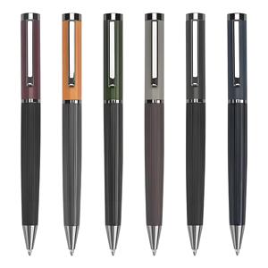 Lüks Morandi renkler Metal tükenmez kalem iş ofis hediye promosyonlar kalemler ile özel kazınmış logosu - Product Image 1