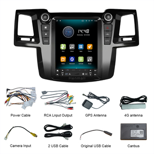 Topway TS7 đài phát thanh xe hơi xe DVD Player GPS Tesla phong cách GPS BT WIFI FM xe Stereo cho TOYOTA FORTUNER VIGO Hilux - Product Image 6