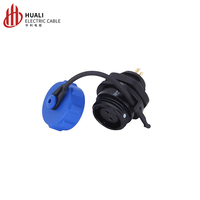 Connecteur de câble d'aviation étanche 2 3 5 broches IP68 prise mâle prise femelle de protection en nylon Applications d'alimentation SP1110/SP1112