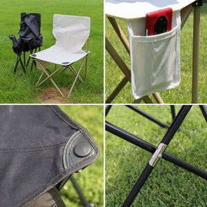 Silla Plegable de Hierro Ultraligera y Portátil de Ruida, Directo de Fábrica, para Muebles de Exterior, Camping, Picnic, Dibujo y Pesca - Product Image 2