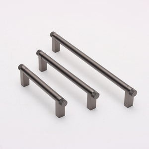 New Style Solid Brass Customized Gunmetal Grey Modern Burnished Finishes Furniture Kitchen Cabinet Drawer Exterior <strong>Bedroom</strong> - Product Image 2