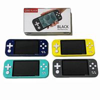 Console de jeu miniature X20, 4,3 pouces, 1000+ jeux rétro, console portable rechargeable, style portable, jeux vidéo préinstallés