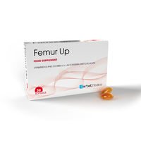 Capsules molles FEMUR de qualité supérieure italienne avec vitamines K2 et D3, 20/30 gélules pour hommes, femmes et adultes - Marque privée