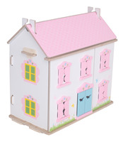 Maison de poupée pour bébés, en bois, classique, pour fille