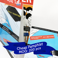 Brochure de carte d'événement pliable sur mesure de grande taille avec matériau en carton Impression numérique de haute qualité pour la promotion de la compétition