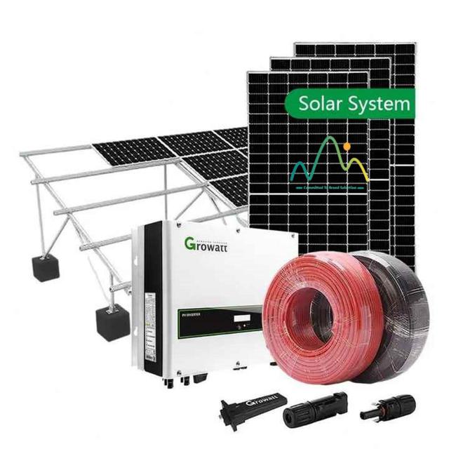 Solar Energy System Kit 3kw 5kw 10kw 5000w Off Grid System with Battery and Inverter Complete Solar Panel System for Home