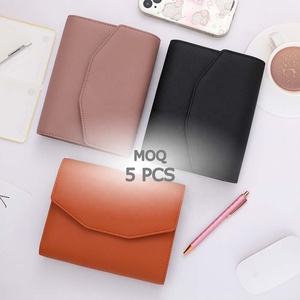 Yihe 11-màu pebbled da A6 Ngân Sách chất kết dính kế hoạch tùy chỉnh vòng chất kết dính hàng đầu người bán trường/văn phòng phẩm quà tặng Lá bay - Product Image 1