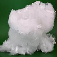 Fibre de polyester recyclée 1.2D super douce, écologique, antistatique, bonne fluidité, résistante à la chaleur, haute qualité, solide