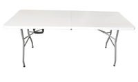 180cm vente en gros 6ft extérieur ou intérieur pliant en deux Tables à manger et chaises en plastique pour événements pour meubles de jardin