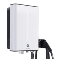 Nouveau chargeur de véhicule électrique bidirectionnel DC homologué CE CB 19,2 kW V2G V2H NACS CCS2 Halo Station de recharge domestique pour véhicules électriques OEM ODM Starcharge