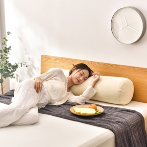 Oreiller de corps rond de 34 pouces Support de dormeur latéral adulte <span class=keywords><strong>Lit</strong></span> extra long Corps Cervical Rouleau Cylindre <span class=keywords><strong>Cylindrique</strong></span> Traversin Oreillers - Product Image 4