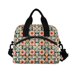 Hawaiian Custom Aloha Palaka Polyester Food Storage 19-Pack Insulated Lunch Cooler Bag Thermal Stylish Cooler Lunch Bag - Product Image 2