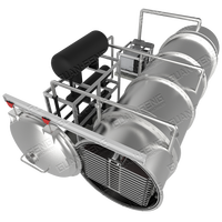 1500Kg Per Partij Vacuüm Vriesdroger Commerciële Lyofilisator Fruit Sublimatie Droogmachine Voedselverwerking Concurrerende Prijs
